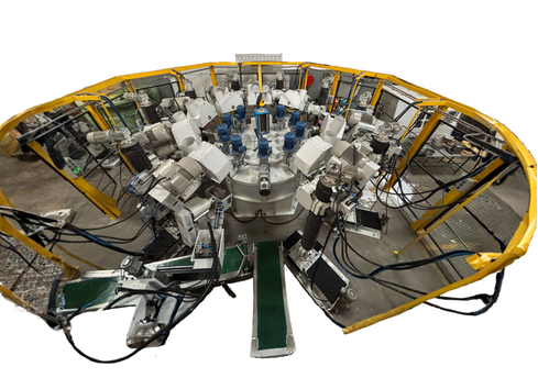 Indexing Type Buffing Machine 10 Station